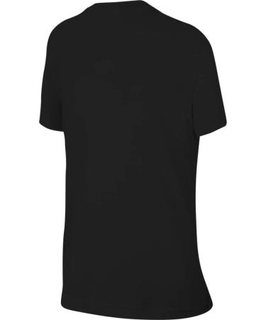 Nike Girls G NSW Tee Essential BF T-Shirt S - Stylish Black/White Tee for Kids | International Shipping Available - Buy Online on GoSupps.com
