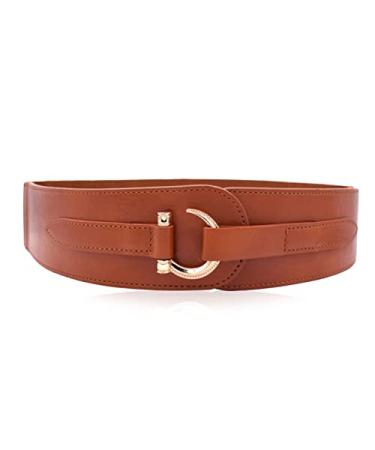 TeeYee Leather Belts Renaissance Waist Vintage Fashion Medieval Belt Brown Large