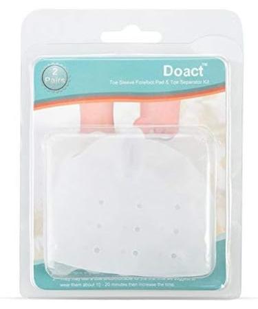 Akozon Gel Toe Separator - Soft Silicone Hallux Valgus Correction Set | Pain Relief for Hammer Toe & Bunion | 2 Pairs - Yoga & Sport Recovery - Buy Online on GoSupps.com