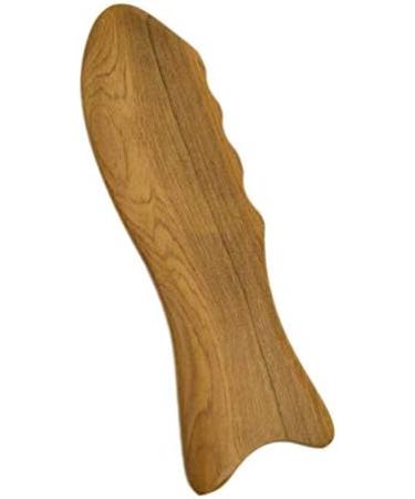 Desikixudy Wooden Fish Shape Massage Tool | Relaxing Foot Roller & Hand Massager | International Shipping Available - Buy Online on GoSupps.com