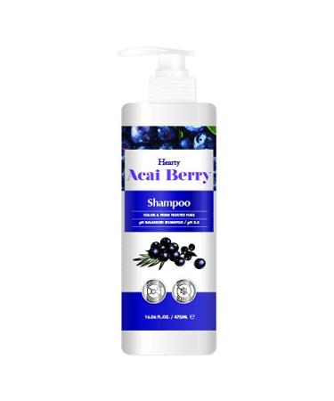 Hearty Acai Berry Shampoo & Treatment Set - 16.06fl.oz/475ml | Nourishing Hair Care for All Hair Types - Shop Internationally - Buy Online on GoSupps.com
