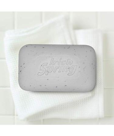 Irish Spring Men's Charcoal Bar Soap - 3.2 oz (2 Pack) - Purifying Charcoal Formula - Buy Online on GoSupps.com