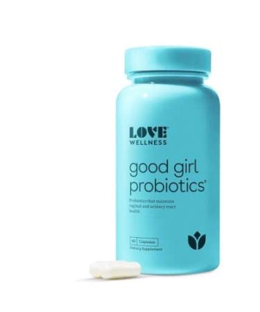 Love Wellness Good Girl Vaginal Probiotics Women's Probiotics - 60 Capsules