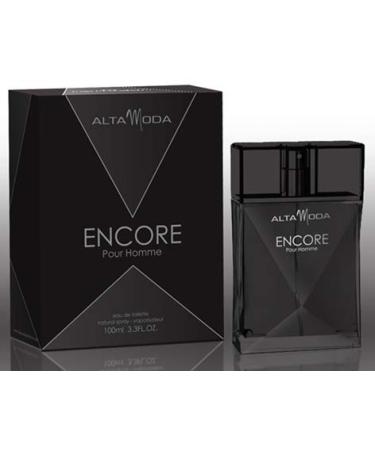 Encore for Men EDT- 100 ML (3.4 oz)| Fragrance Features Top Notes of Orange and Base Notes of Musk Cedar| Long Lasting Scent| Clean Fragrance |by Alta Moda - Buy Online on GoSupps.com