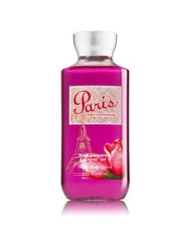 Bath & Body Works Shea & Vitamin E Shower Gel Paris Pink Champagne & Tulips
