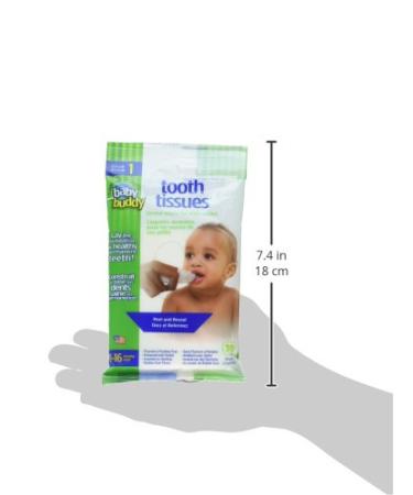Brilliant Wipe N Brush - 2 Silicone Toothbrushes & 30 Xylitol Tooth Tissues for Infants (4-16 Months) | Essential Baby Oral Care Products - Buy Online on GoSupps.com