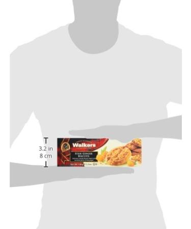 Walkers Stem Ginger Cookies 5.3 oz - 2 Pack - Delicious Treats - Buy Online on GoSupps.com