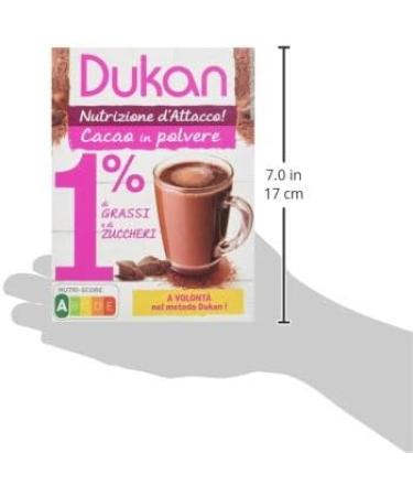 Dukan Cocoa Powder 1% Fat / Sugar 200 g - Buy Online on GoSupps.com