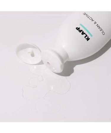 KLAPP Cosmetics CLEAN & ACTIVE Exfoliator Lotion for Dry Skin (250 ml) - Revitalize & Smooth Skin | Shop Internationally - Buy Online on GoSupps.com