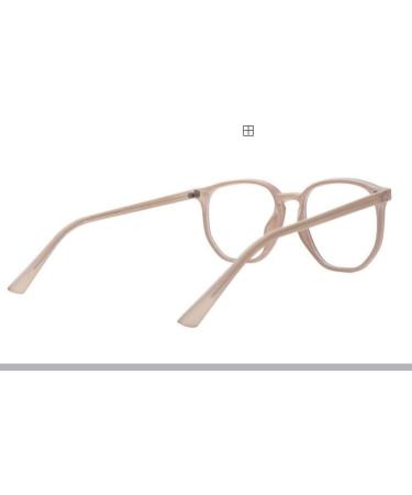 Buy Blue Light Blocking Presbyopic Glasses | Anti-UV Computer Readers | Cute Round Flat Light Mirror +300 Tea - Buy Online on GoSupps.com