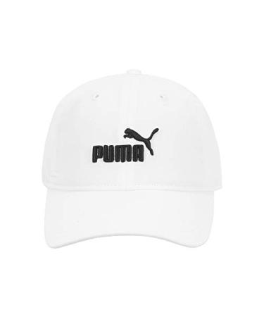 PUMA Women's Evercat #1 Adjustable Cap 2.0 One Size White/Black