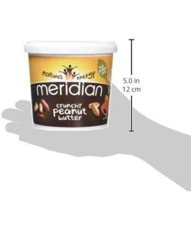  Meridian Meridian Organic Crispy Peanut Butter No Added Salt 1kg (Pack of 3) - Buy Online on GoSupps.com