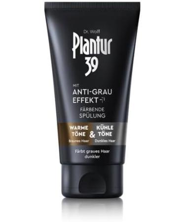 Dr AS Plantur 39 AntiGrey Coloring Conditioner 1 x 150 ml Conditioner for Dark Hair Gently Conceals Gray Hair Permanent Coloring Rinse 150 ml 1er Pack - Buy Online on GoSupps.com