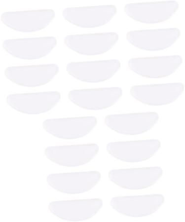 Gleavi 20 Pairs Self-Adhesive Silicone Nose Pads for Glasses - Anti-Slip Soft Nasal Pads Repair Set (White 1x2pcs) - Buy Online on GoSupps.com