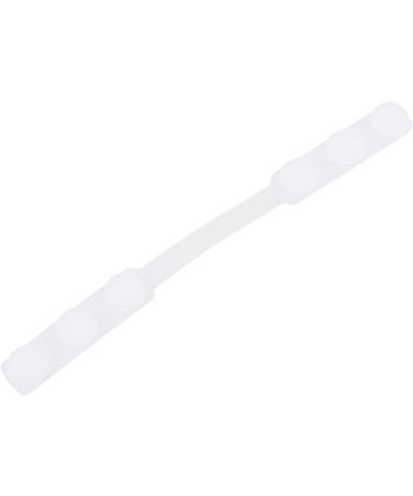 Clispeed 8ST Facial Protection & Hearing Protection Ear Belt Hook - Adjustable White Face Buckle Strap with Ear Grooves for Enhanced Comfort - Buy Online on GoSupps.com