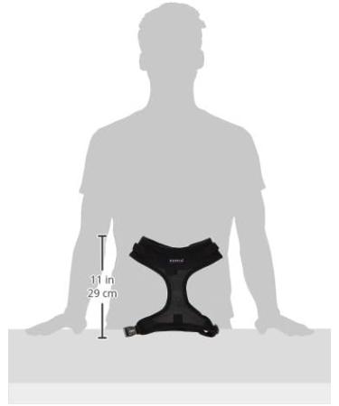 Puppia Ritefit Adjustable Dog Harness for Small & Medium Dogs | Soft & Versatile - Use as Puppy Dishes | Atani Train Tableware - Black - Buy Online on GoSupps.com