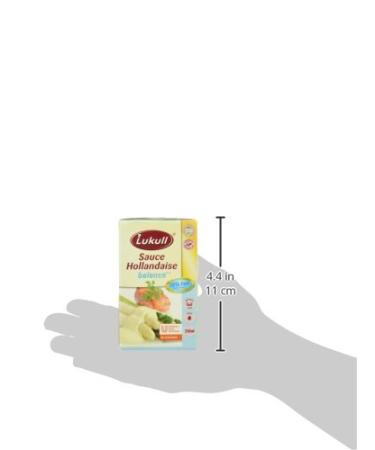 Lukull Hollandaise Sauce 12-Pack (12 x 250ml) - Creamy Delicate Ready to Use | International Shipping Available - Buy Online on GoSupps.com