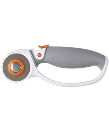 Fiskars Titanium Rotary Blade 45mm - Straight Cutting Spare Blade for Precision Straight Cuts - Titanium Carbide Roller Blade 1003909 - Buy Online on GoSupps.com