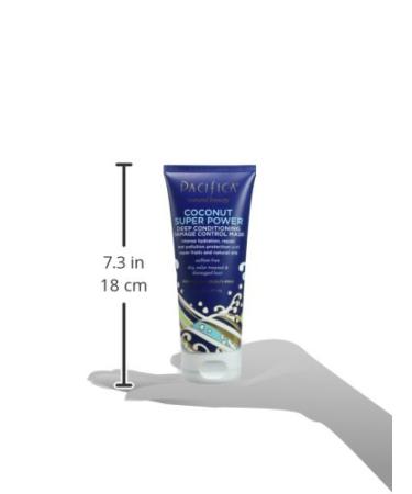 Pacifica Beauty Super Power Damage Control Hair Mask 6.02 Fl Oz - Vegan & Cruelty-Free Coconut Treatment - Buy Online on GoSupps.com
