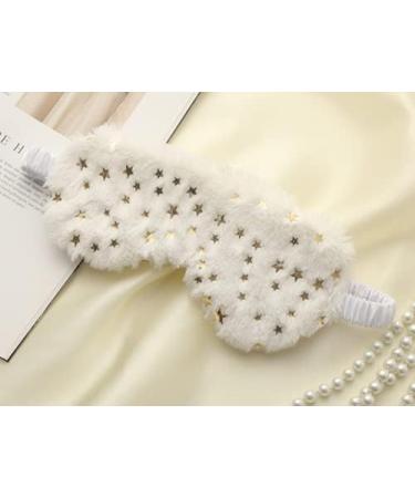 HappyDaily 3 Pack Sleep Masks with Soft Foam Ear Plugs - Pink Heart, White Star, White Butterfly - Buy Online on GoSupps.com
