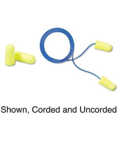 3M E-A-Rsoft Yellow Neon Foam Earplugs - Uncorded Regular Size 200 per Box | Comfortable & Soft | Fast International Shipping - Buy Online on GoSupps.com