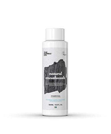 The Humble Co Natural mouthwash activated carbon environmentally friendly vegan sugarfree recommended by dentists Swish for a fresh feeling 3 x 500 ml