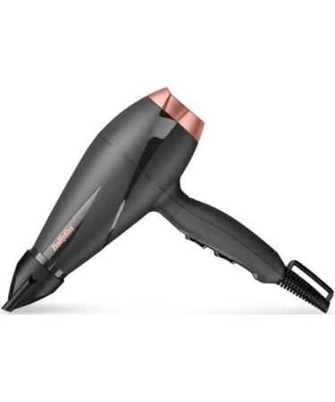 Babyliss Smooth Pro 2100W Professional Hair Dryer - Salon Ionic Hairdryer for Men & Women - Powerful Blow Dryer for Curly & Straight Hair - Black - Buy Online on GoSupps.com