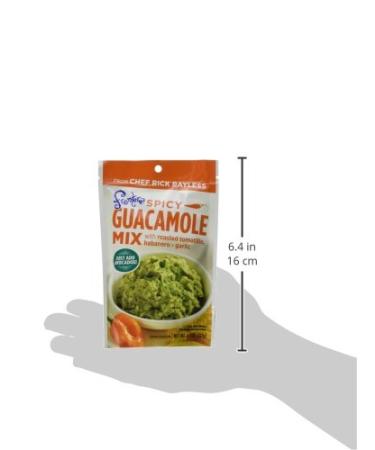 Frontera Spicy Guacamole Mix - 4.5 oz Packet (Pack of 8) - Authentic Flavor - Buy Online on GoSupps.com