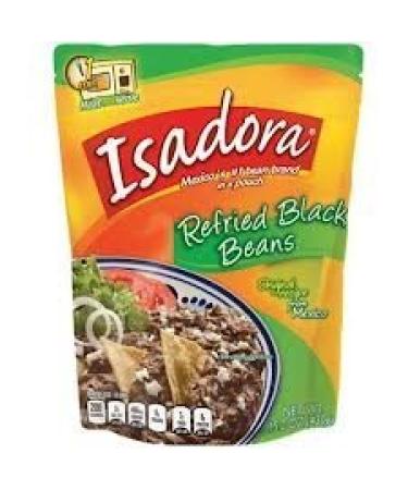 Isadora Refried Black Beans 15.2 Ounce (Pack Of 2)