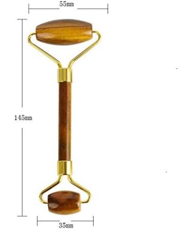 Jeenuuder Natural Stone Face Roller Slim Lifting Tool Natural Jade Roller Stone Wrinkle Remove Skin Beauty Care - Buy Online on GoSupps.com