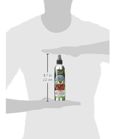 Beat IT! All Natural Deet-Free Insect Repellent (8 oz Aluminum Bottle) - Buy Online on GoSupps.com