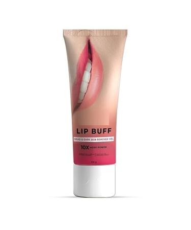 3.5oz Lip Exfoliating Gel for Dark & Dry Lips | Gently Removes Dead Skin | Hydrating Non-Sticky Lip Scrub Gel | Soft Pink & Smooth Lips | For Men & Women | With Hyaluronic Acid & Vitamin E 100g