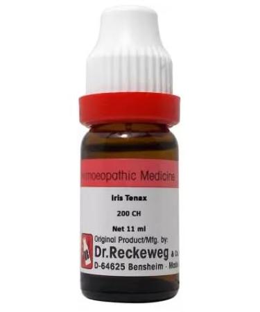 Dr. Reckeweg Iris Tenax 200CH Dilution Homeopathic Medicine (Buy 3 GET 1 Free)