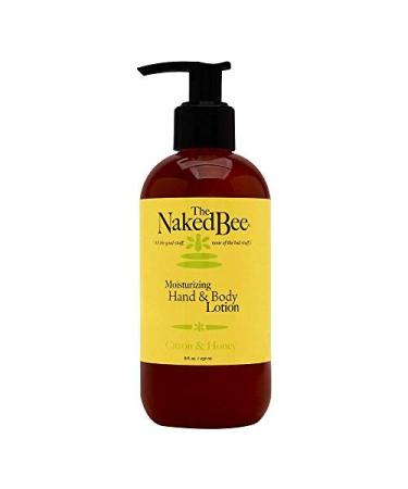 The Naked Bee Moisturizing Hand & Body Lotion  8 Fl Oz  Citron & Honey Citron & Honey 8 Fl Oz