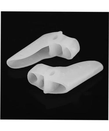 Gel Toe Separator Set - Toe Straightener Kit for Foot Care Hallux Valgus Corrector Hammer Toe Relief - Comfortable Gel Toe Spacers and Accessories for Overlapping Toes