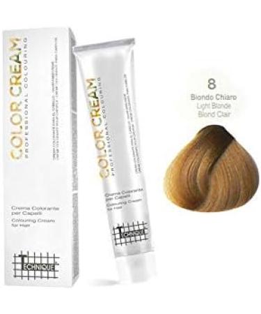  Technique TECHNIQUE Colour Cream 100 ml (8 Light Biode) - Buy Online on GoSupps.com