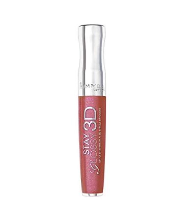 Rimmel Stay Glossy 3D Lipgloss  Love At The Movies  0.18 Fluid Ounce