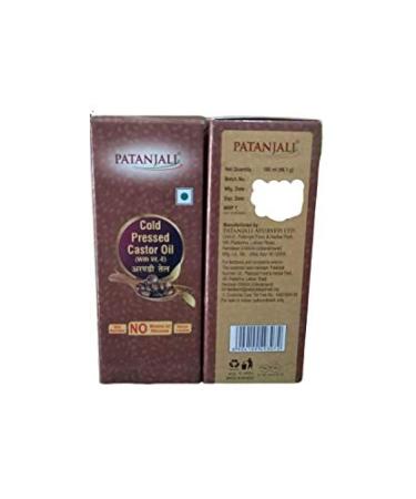 Patanjali Pure Castor Oil Cold Pressed (With Vitamin E) - 100ml(Pack of 1)