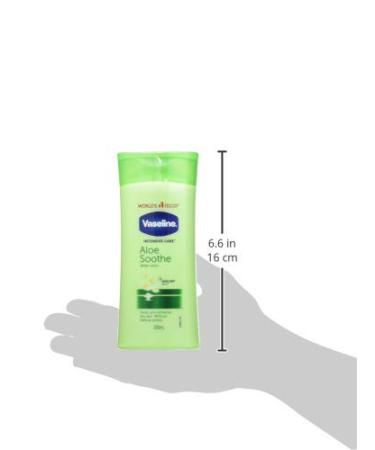 Vaseline Essential Moisture Aloe Soothe 200ml - Hydrating Body Lotion (Pack of 1) - Buy Online on GoSupps.com