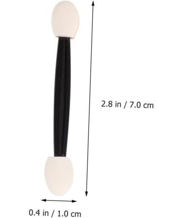 Balacoo 72 pcs and Sides White Black Sticks Eyeshadow Dual Disposable Sponge Shadow Eye - Buy Online on GoSupps.com
