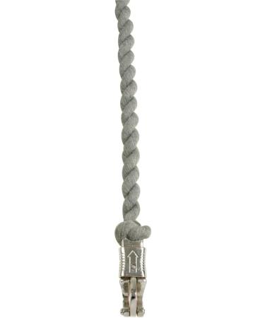 PFIFF 005037 Lead Rope with Panic Hook - 175 cm Grey Cotton Twisted Tie Rope for Horses | International Shipping Available - Buy Online on GoSupps.com