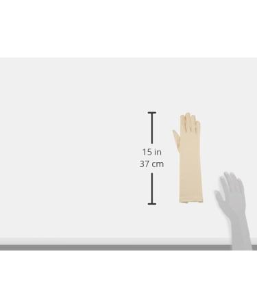 Rolyan Forearm Length Right Compression Glove - Full Finger Sleeve for Edema Swelling Water Retention & Varicose Veins - Small Size - Buy Online on GoSupps.com