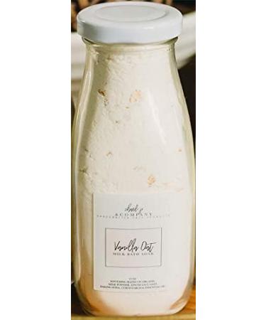 Vanilla Oat Cream Bath Milk Soak - 10 oz Bottle | Made in USA with Local Ingredients - Buy Online on GoSupps.com