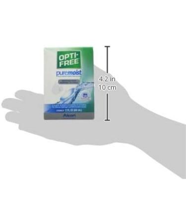 Opti-Free Puremoist Multi-Purpose Disinfecting Solution 2 Fl Oz with Lens Case | Pack of 1 - Buy Online on GoSupps.com