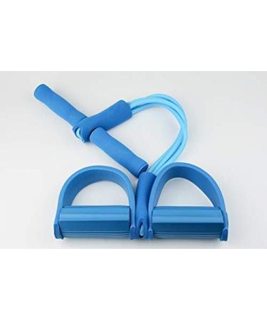 20 11 4 Tubes Natural Latex Elastic Pull Rope - Fitness Equipment for Abdomen Waist Arms & Legs - Blue Bodybuilding Expander - Buy Online on GoSupps.com