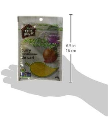 Club House Quality Natural Herbs & Spices Organic Curry Powder 40g - Buy Online on GoSupps.com