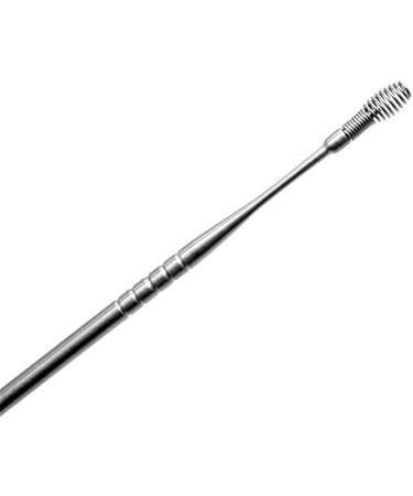 2pcs Stainless Steel Ear Scratches Curulette Ear Wax Remover Spiral Spring Ear Scratches Ear Cleaners - Buy Online on GoSupps.com