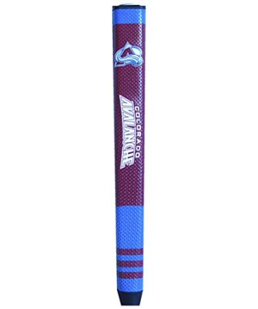Team Golf NHL Unisex-Adult NHL Golf Putter Grip with Removable Gel Top Ball Marker, Durable Wide Grip & Easy to Control Colorado Avalanche One Size Multi Team Color