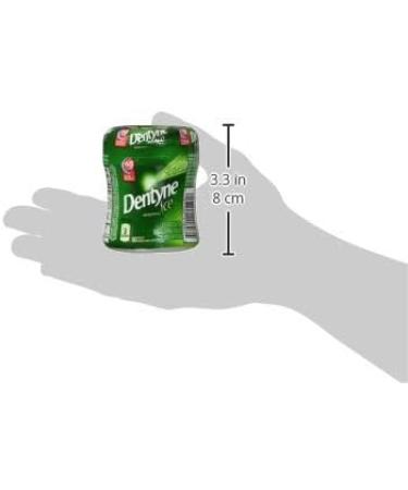 Dentyne Ice Spearmint Chewing Gum - 6 bottles (60 pieces) - Sugar-Free Gum Ice Spearmint 60 count (Pack of 6) - Buy Online on GoSupps.com