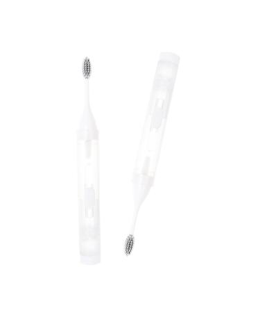 Beavorty 2 Participationable toothbrush set foldable manual toothbrush cleaning toothbrush portable toothbrushes toothbrush toothbrush adults smooth bristles
